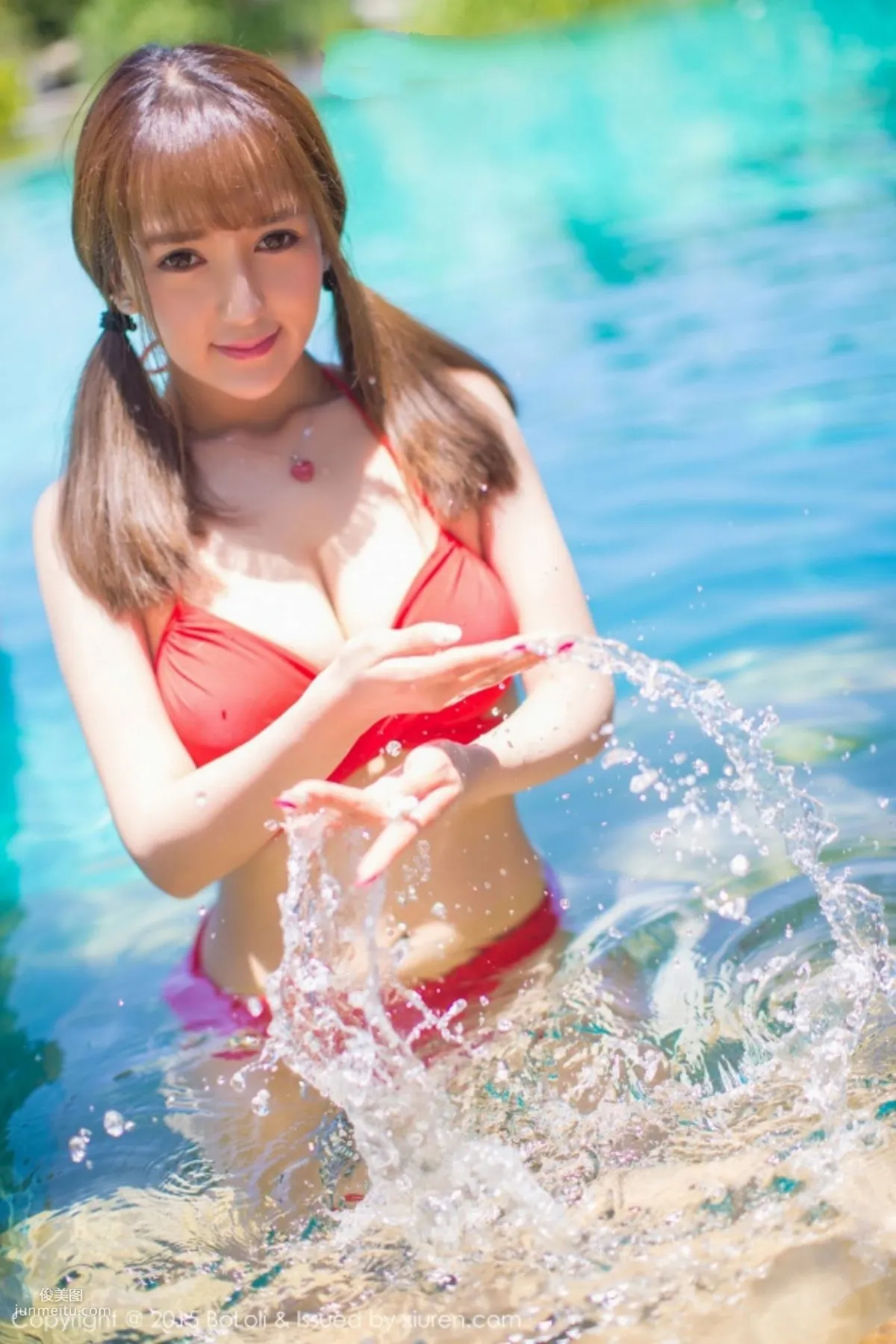 Monkey Xiao Panshu, Fresh and Sweet Bikini Sanya Travel Shoot [Boluoshe] Vol.027 Photo Set photo 36