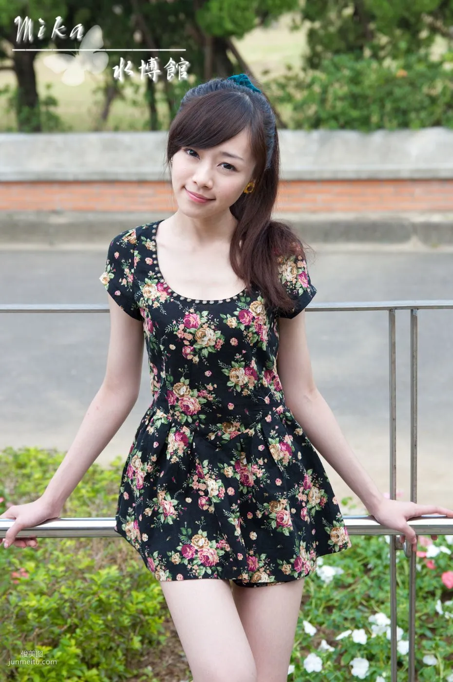 Taiwan Pure Beauty Mika Water Museum Street Snap Photo Set photo 14
