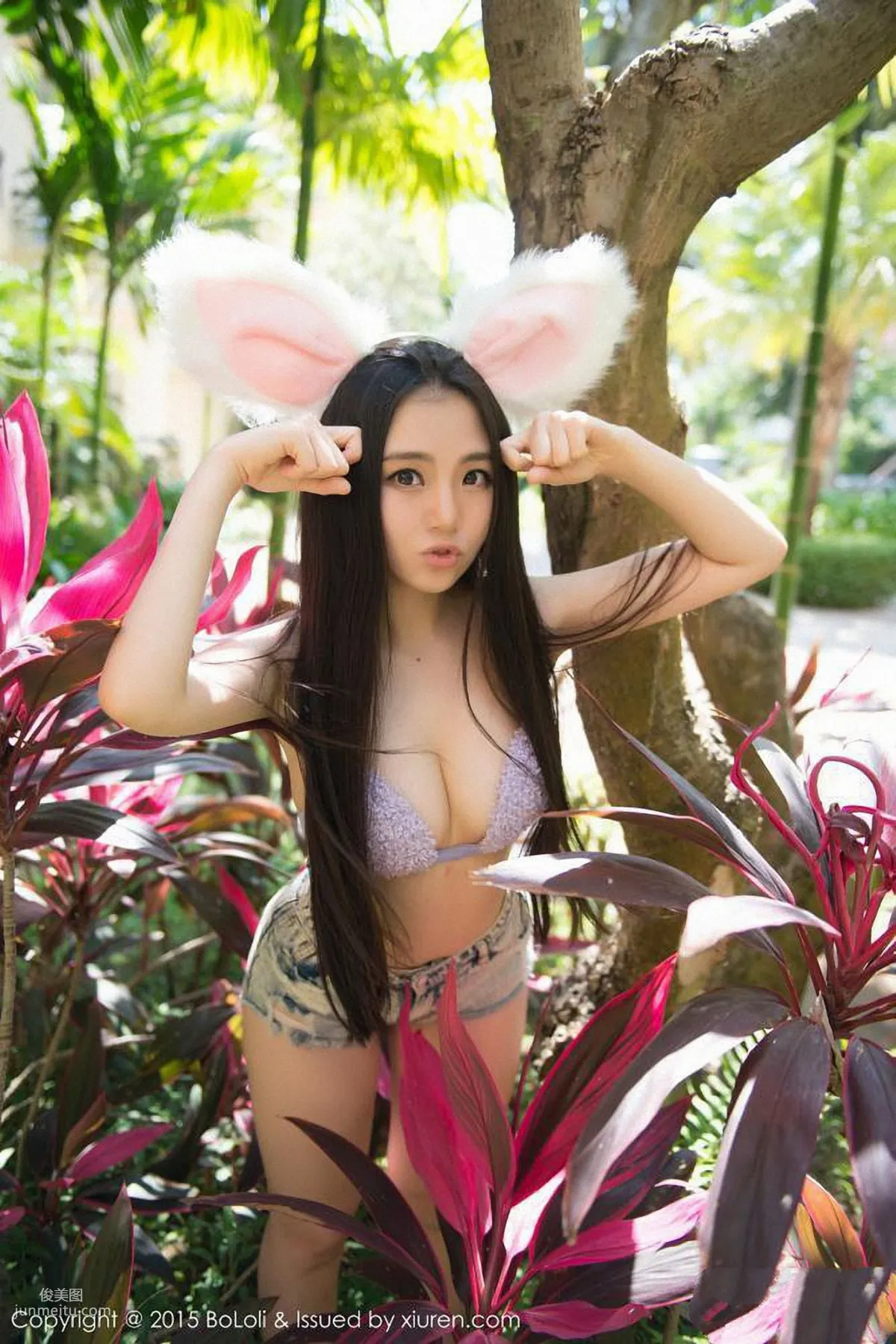 Xu Wenting Regina - Denim Hot Pants Girl [Boluoshe] Vol.028 Photo Set photo 33