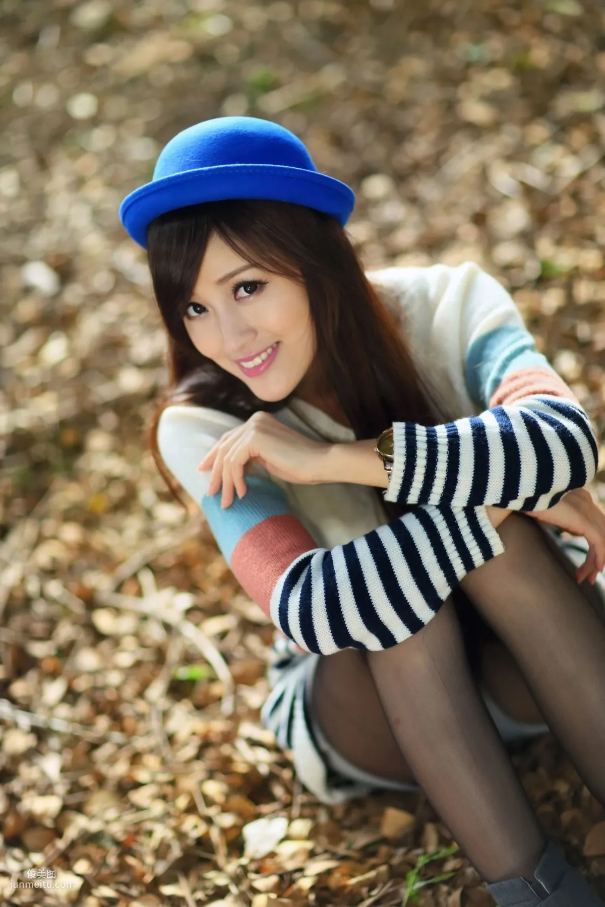 Taiwan Beauty Liang Yi-chan, Shuangxi Park Outdoor Shoot Photo Set photo 12