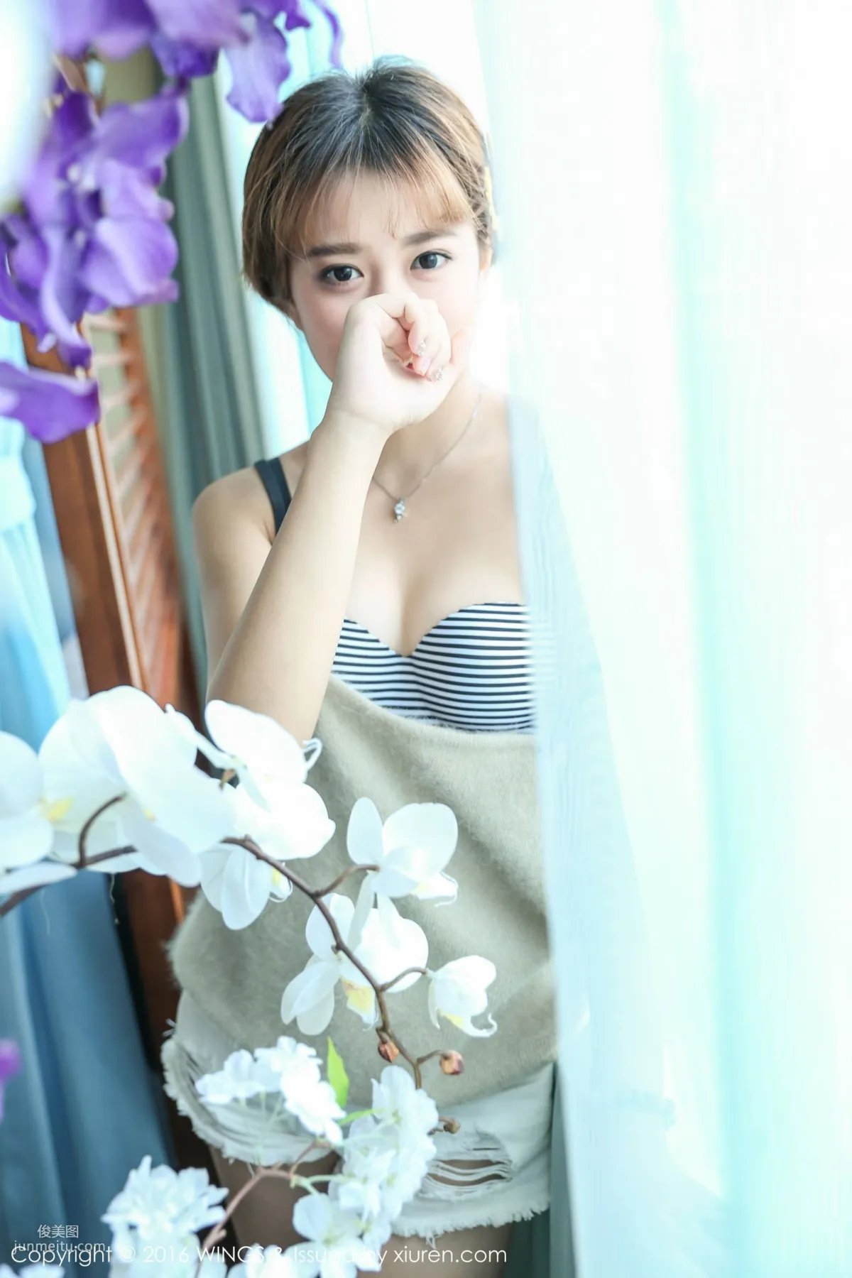 Ningmeng vivi - Top-Notch Short-Haired Handsome Model [WingS] Vol.019 Photo Set photo 7