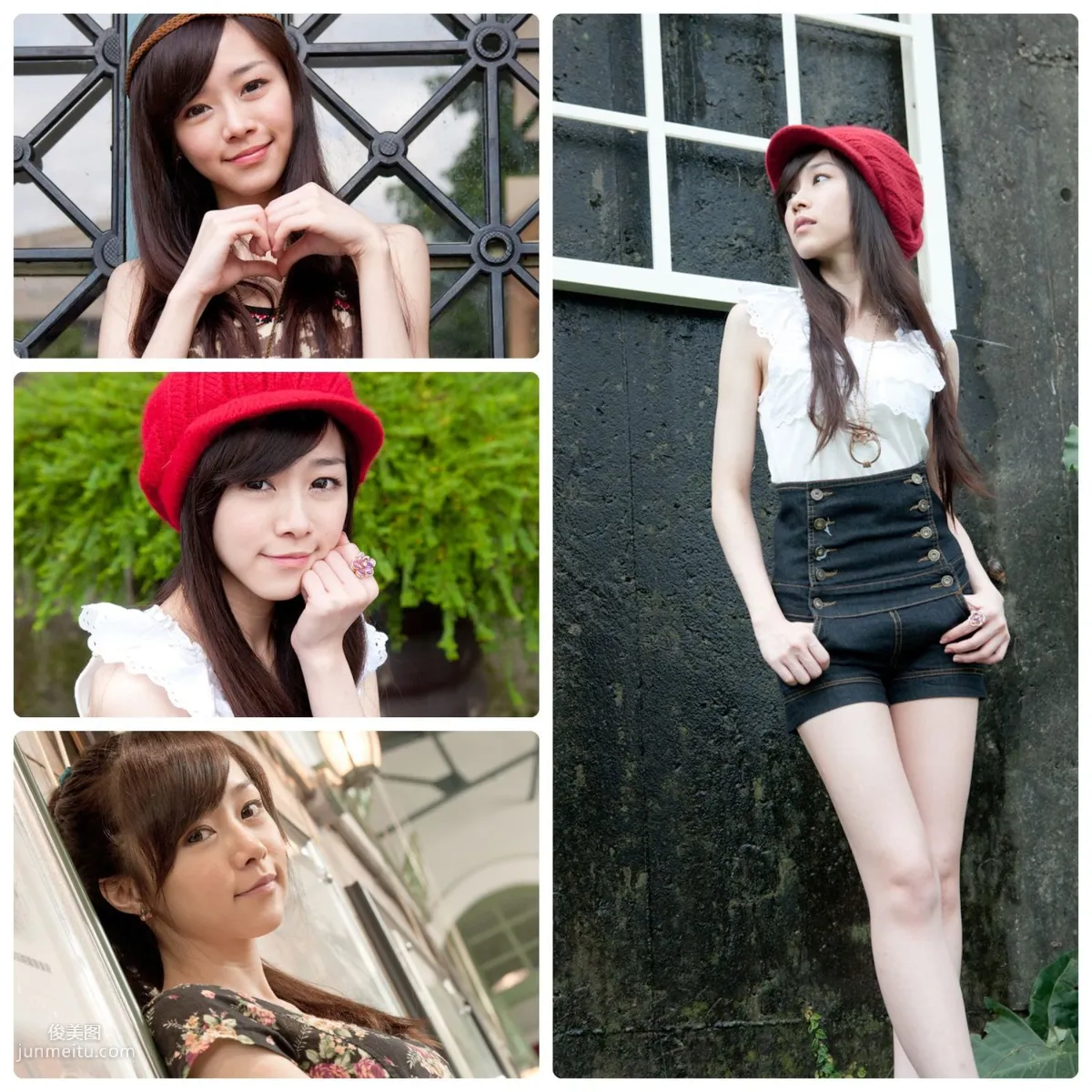 Taiwan Pure Beauty Mika Water Museum Street Snap Photo Set photo 21