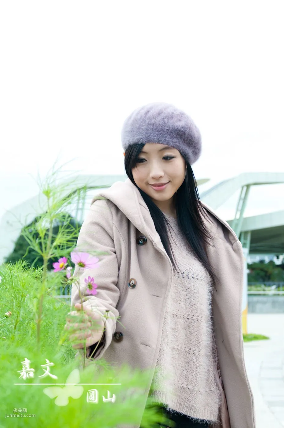 Taiwan Beauty Jiawen Yuanshan Outdoor Shoot Photo Set photo 8