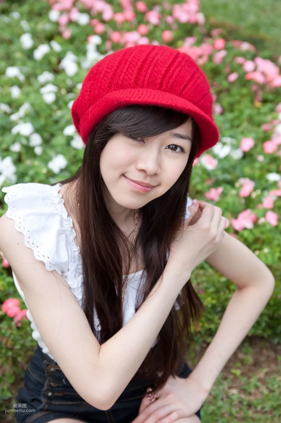 Taiwan Pure Beauty Mika Water Museum Street Snap Photo Set photo 73
