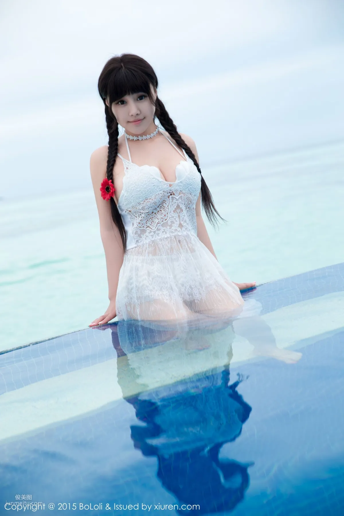 Barbie Keer, Maldives Travel Shoot, Beach and Sand Chapter [Boluoshe] Vol.057 Photo Set photo 1
