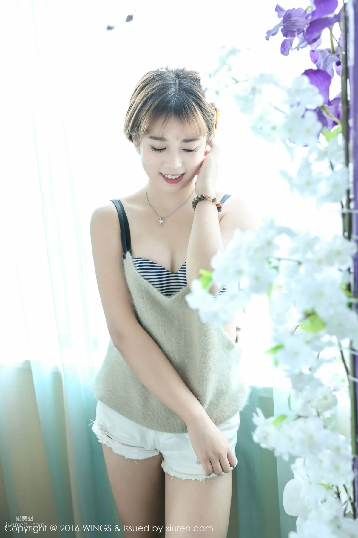 Ningmeng vivi - Top-Notch Short-Haired Handsome Model [WingS] Vol.019 Photo Set photo 5