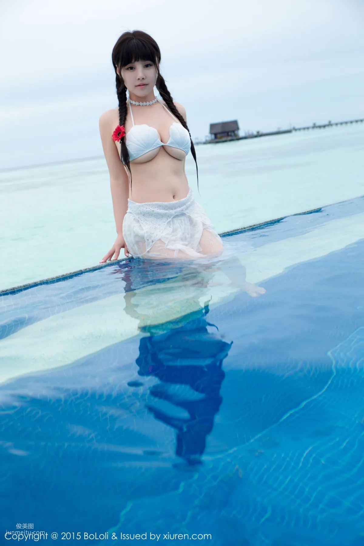 Barbie Keer, Maldives Travel Shoot, Beach and Sand Chapter [Boluoshe] Vol.057 Photo Set photo 10