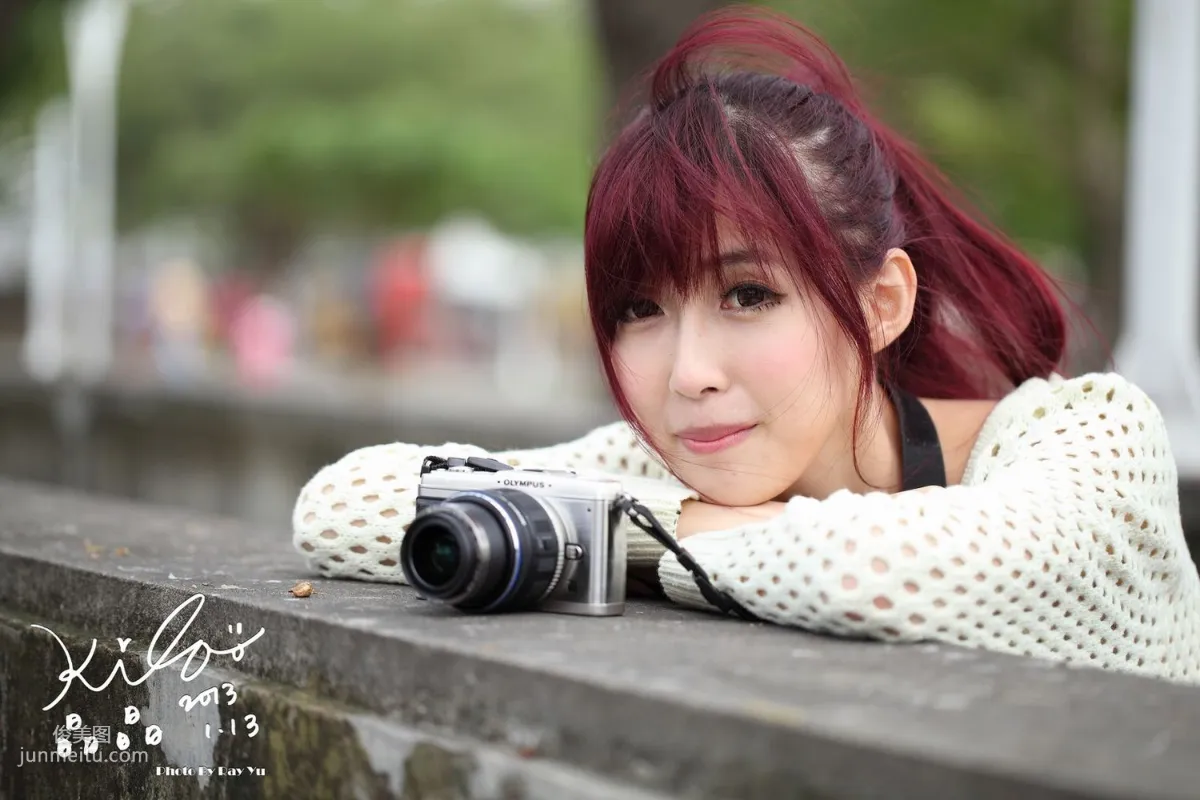 Taiwan Elegant Goddess Kila Jing Jing / Jin Yunqiao, Beautiful Female Photographer Photo Set photo 7