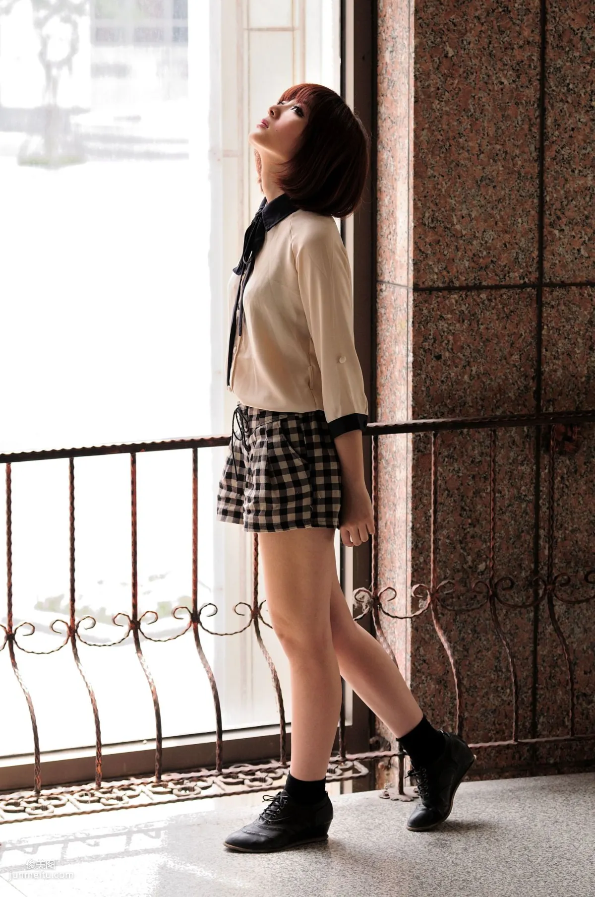 Short-Haired Beauty Xiaozhu patty, 2 Sets of Fresh Street Snap Photo Set photo 36