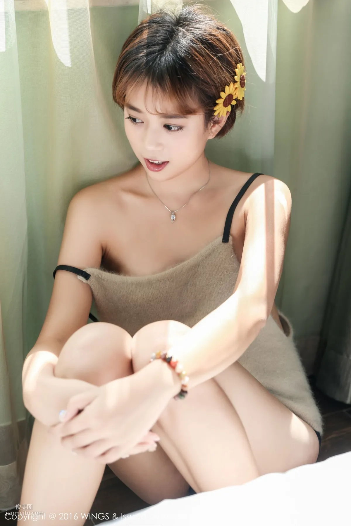 Ningmeng vivi - Top-Notch Short-Haired Handsome Model [WingS] Vol.019 Photo Set photo 67
