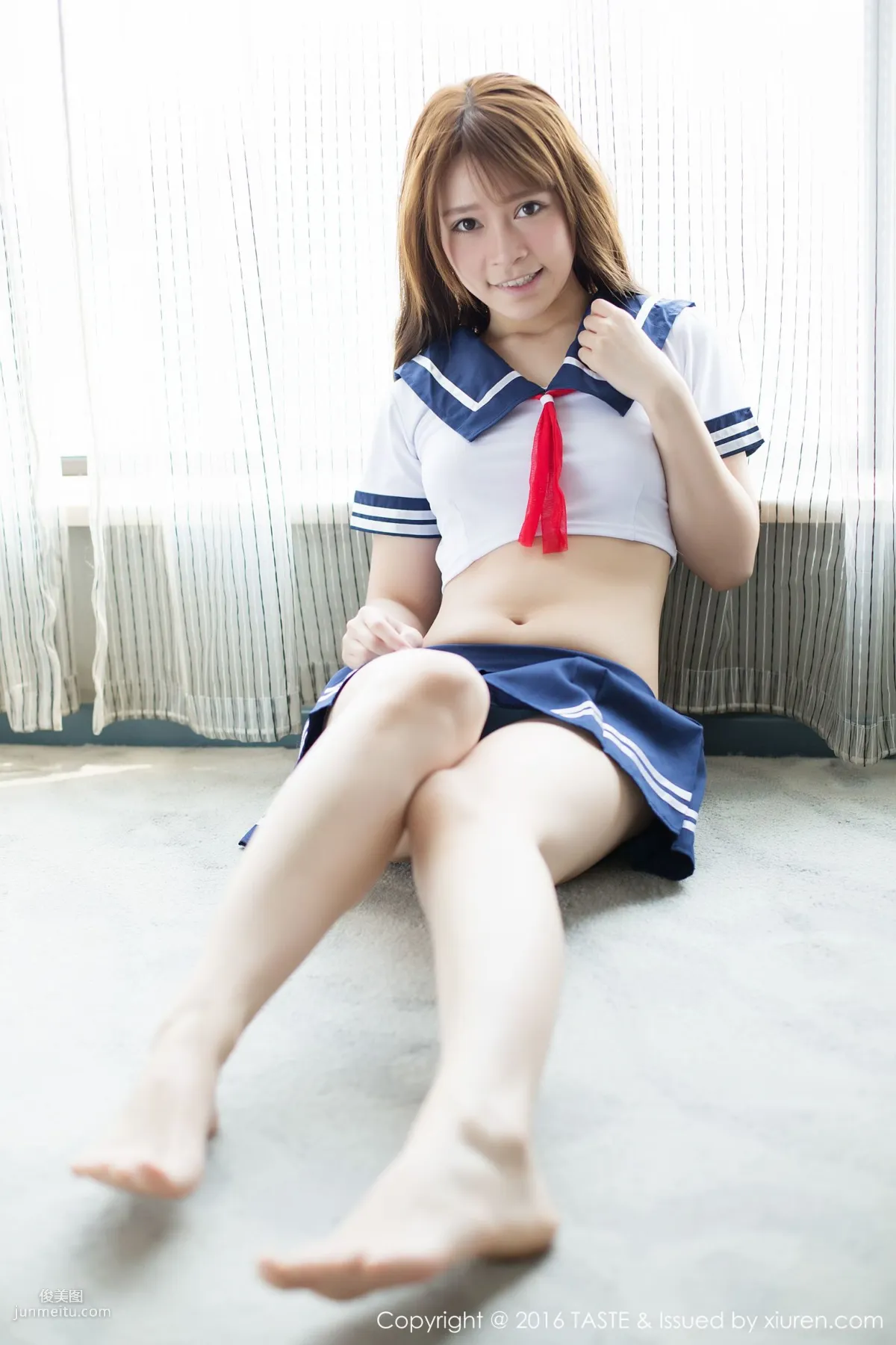Little Penguin @Carol Jiang, Student Uniform [Wanwei Life] Vol.020 Photo Set photo 7