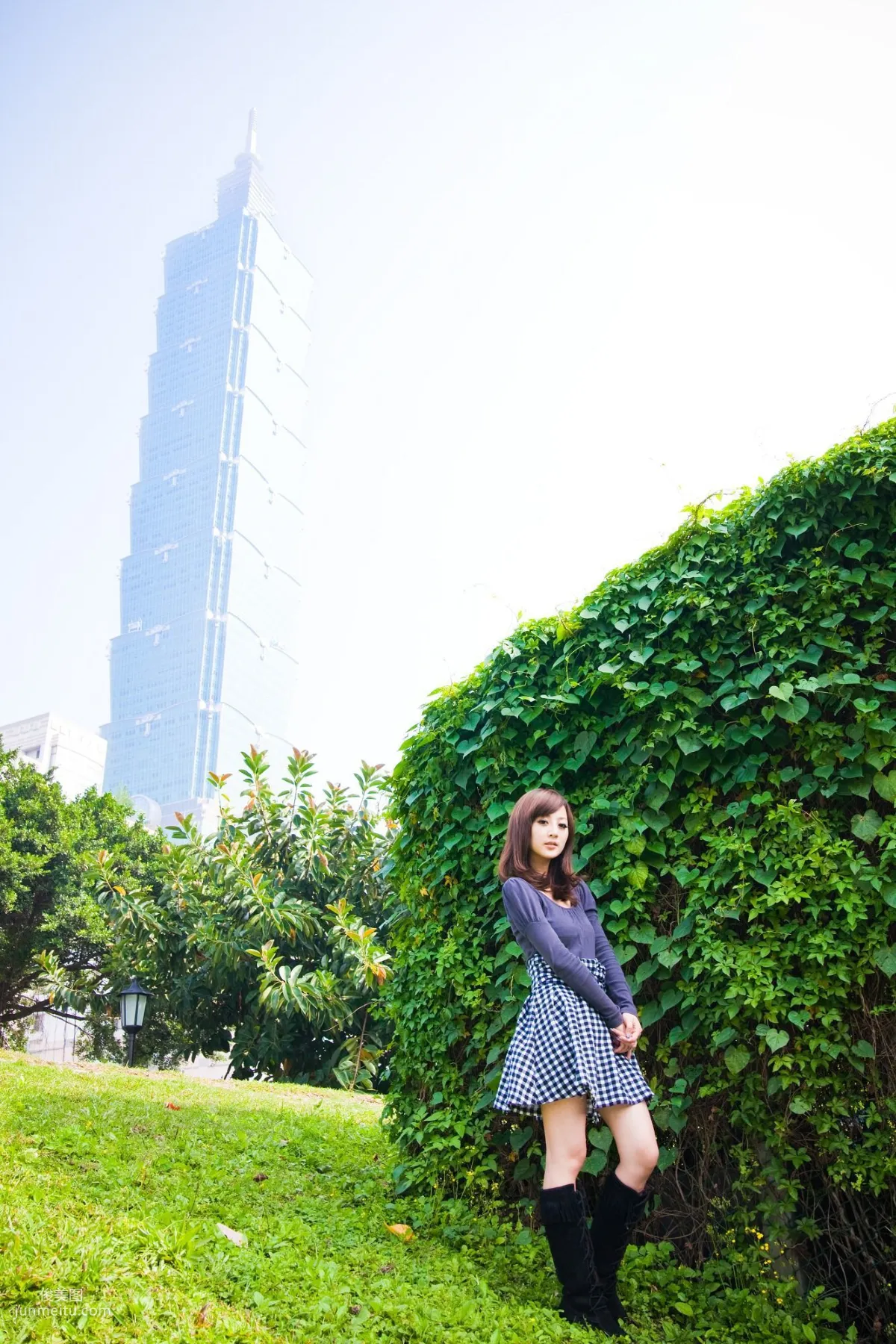 Guo Zi MM/Zhang Kaijie, Sisi South Village + Daan Forest Park Outdoor Shoot Photo Set photo 54
