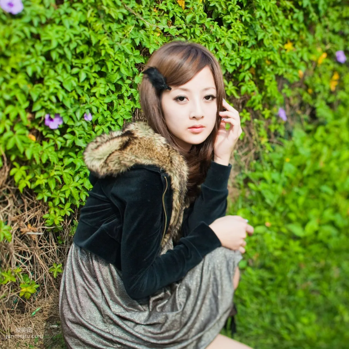 Guo Zi MM/Zhang Kaijie, Sisi South Village + Daan Forest Park Outdoor Shoot Photo Set photo 37