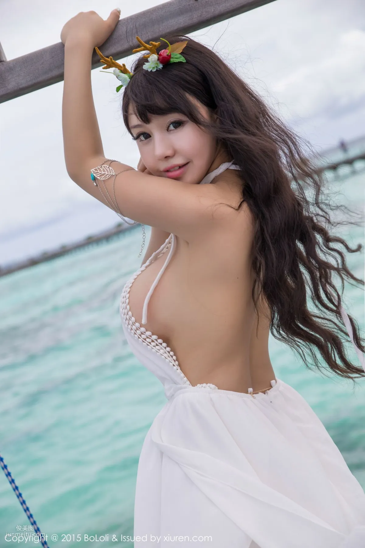 Barbie Ke'er 'Maldives Travel Shoot' Fresh and Sweet Series [Boluoshe] Vol.042 Photo Set photo 38