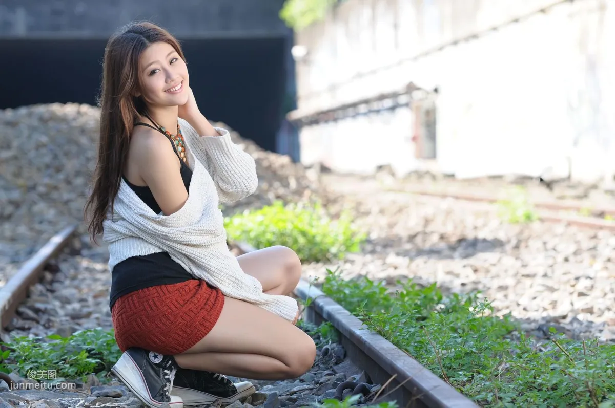 Lin Zhenyi Yuna Fresh and Sweet Outdoor Photos Photo Collection photo 13
