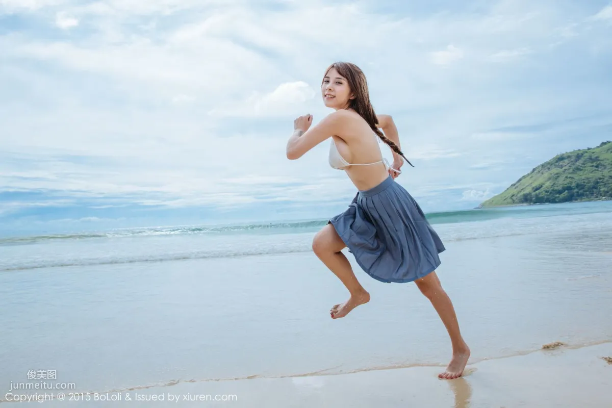 Xia Meijiang, Phuket Travel Shoot, Sexy Chef Plus Seaside Sailor Outfit [Boluoshe] Vol.077 Photo Set photo 44