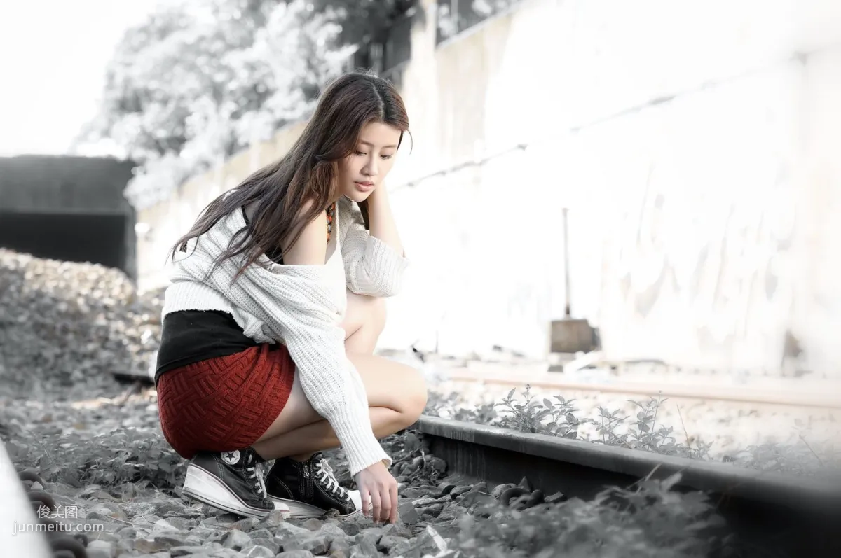 Lin Zhenyi Yuna Fresh and Sweet Outdoor Photos Photo Collection photo 12