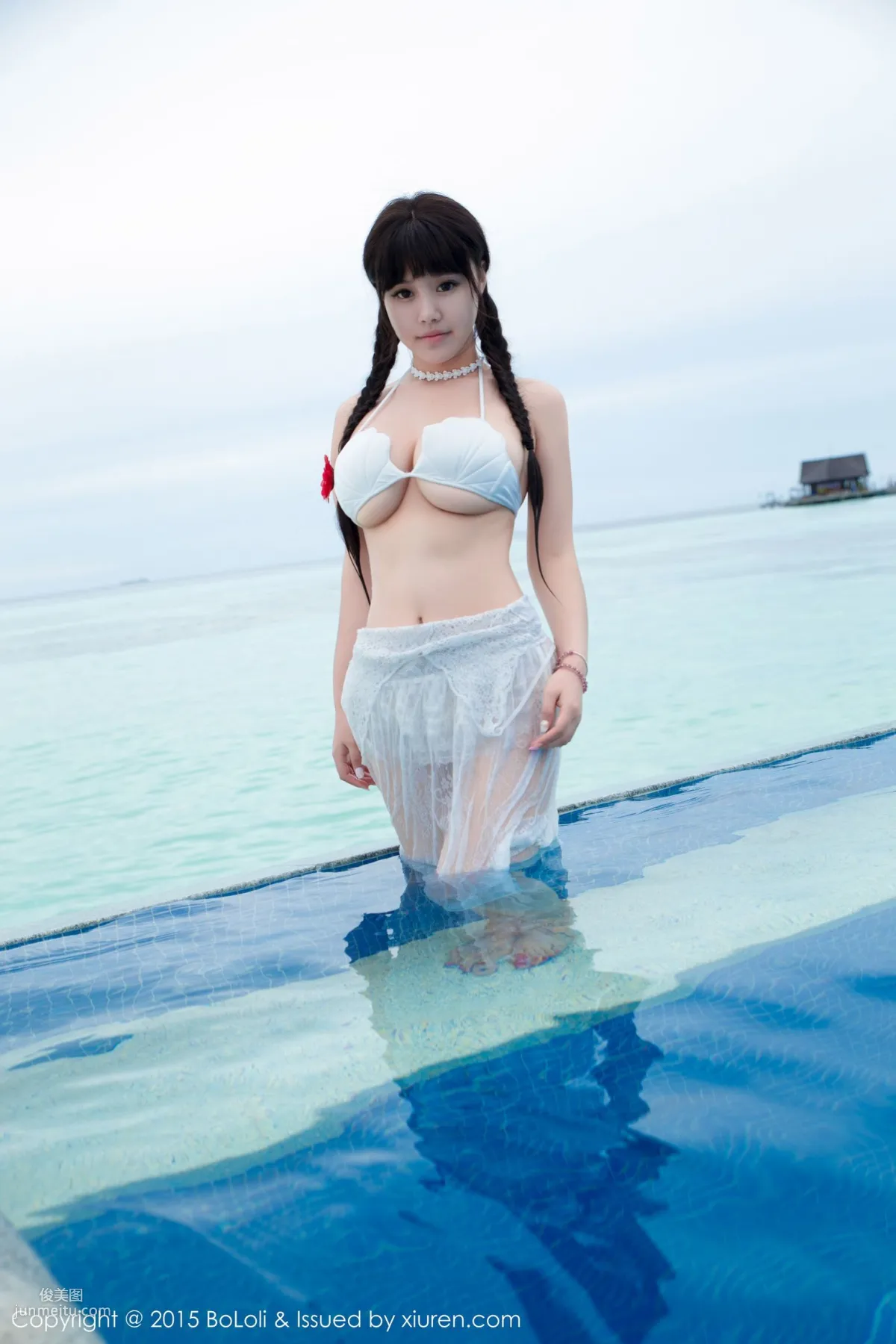 Barbie Keer, Maldives Travel Shoot, Beach and Sand Chapter [Boluoshe] Vol.057 Photo Set photo 8