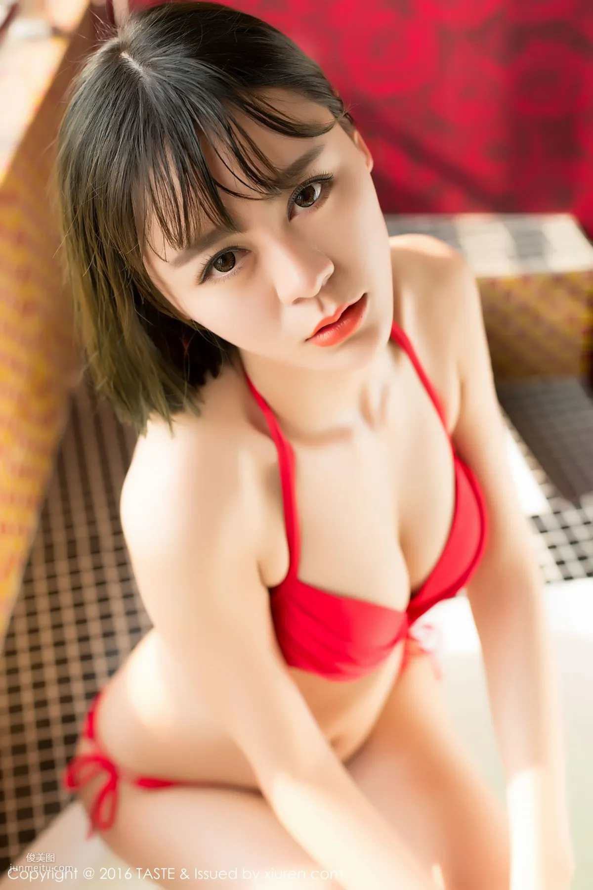 汪萌萌 《比基尼浴缸湿身》[TASTE顽味生活] Vol.014 写真集29