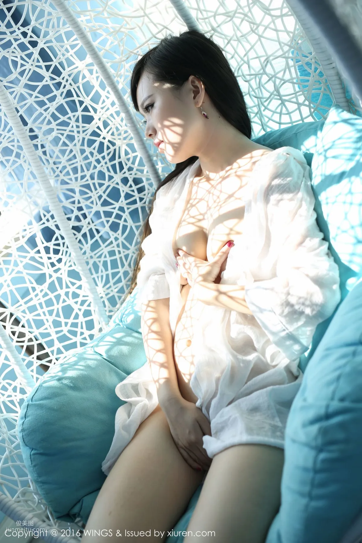 Miaomiao cyann, Private Girl Bathed in Sunlight [WingS] Vol.022 Photo Set photo 35