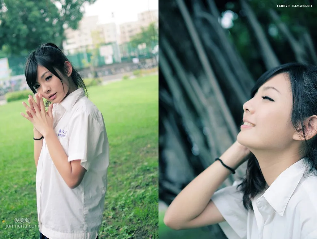 Taiwan Beauty Tuna/Xu Weiyin Little Fresh and Beautiful Outdoor Shoot Photos Collection photo 5