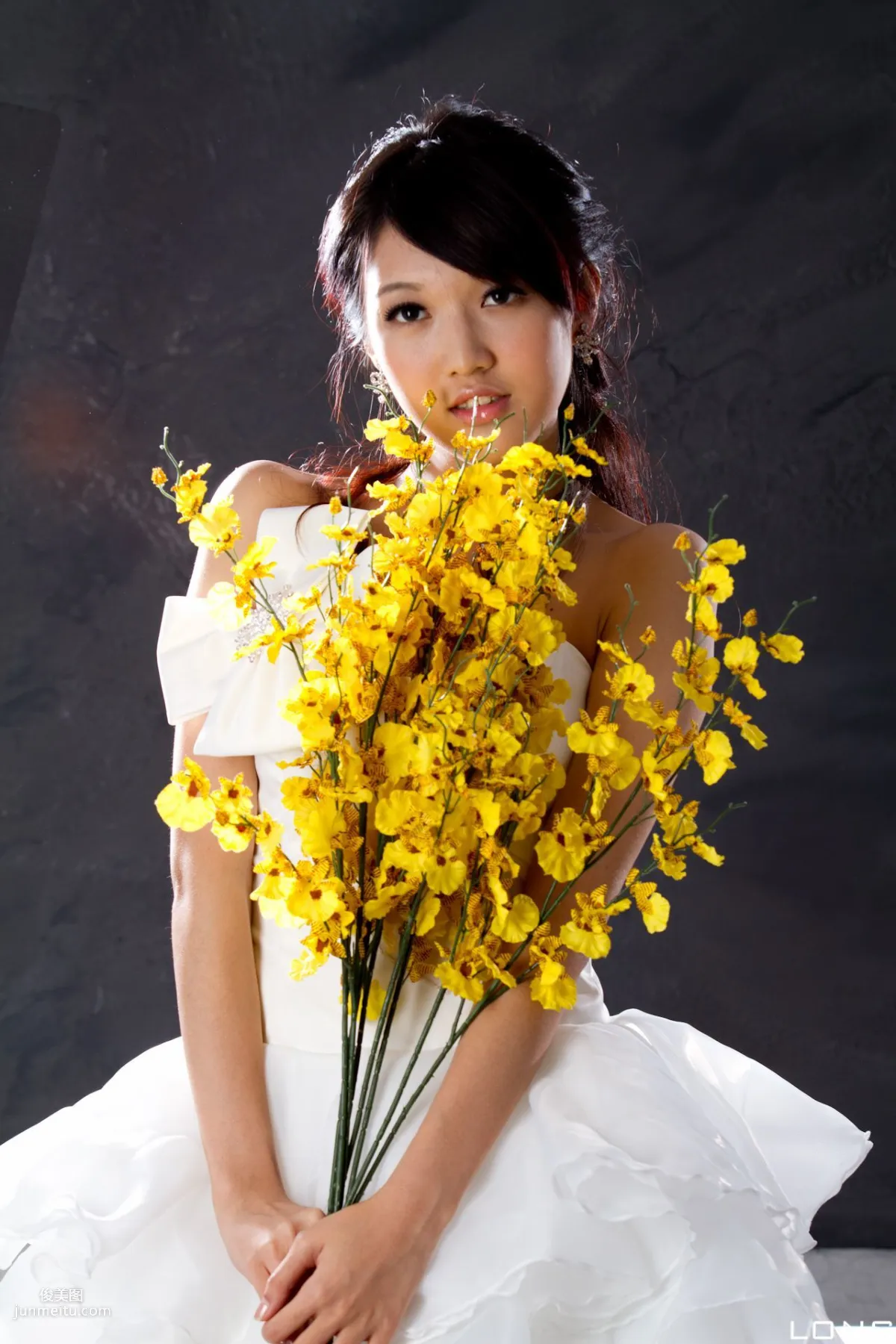 Taiwan Beauty Model Chen Weiting Jill "Wedding Dress White" Photo Set photo 14