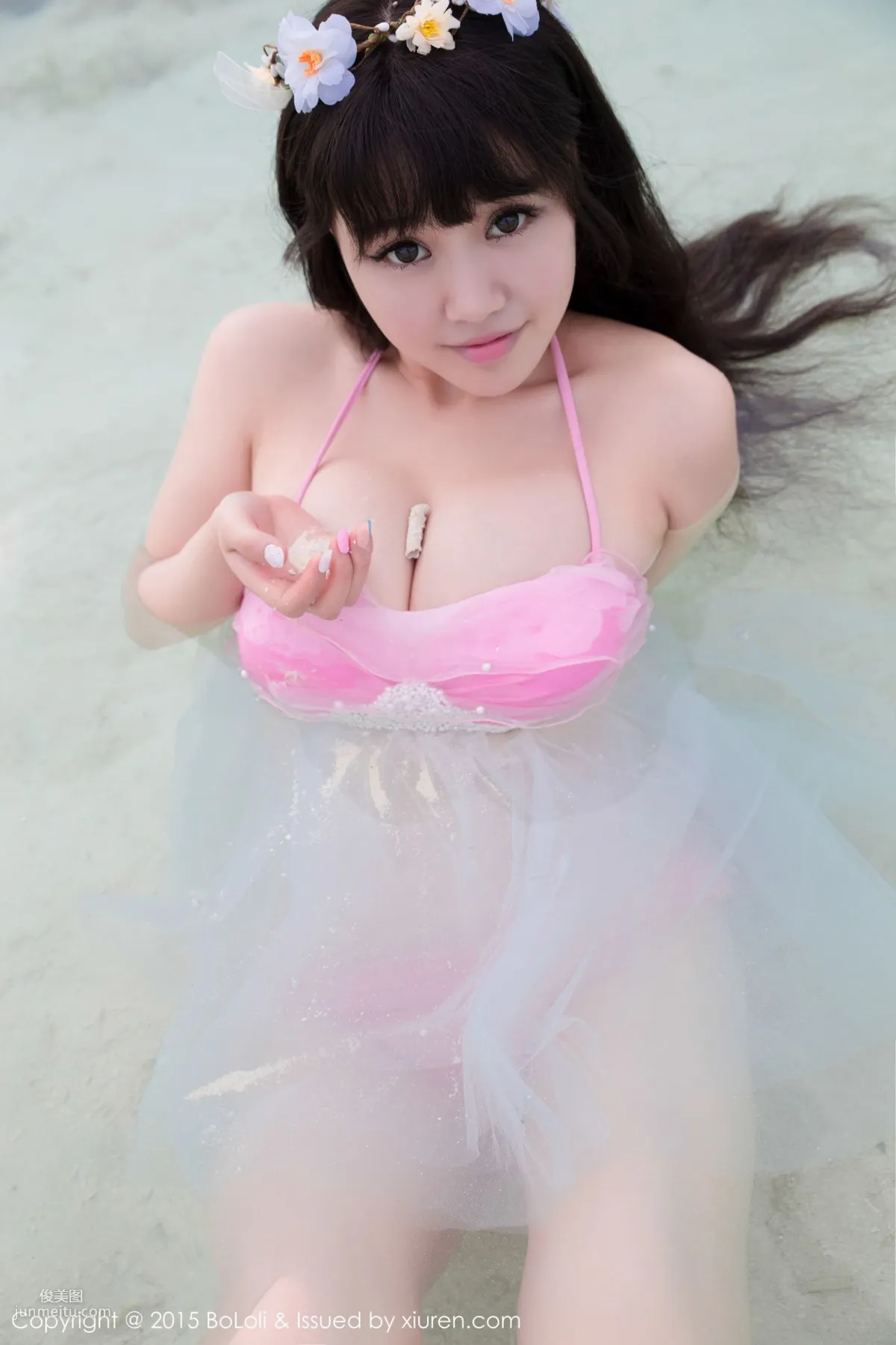Barbie Keer, Maldives Travel Shoot, Beach and Sand Chapter [Boluoshe] Vol.057 Photo Set photo 47