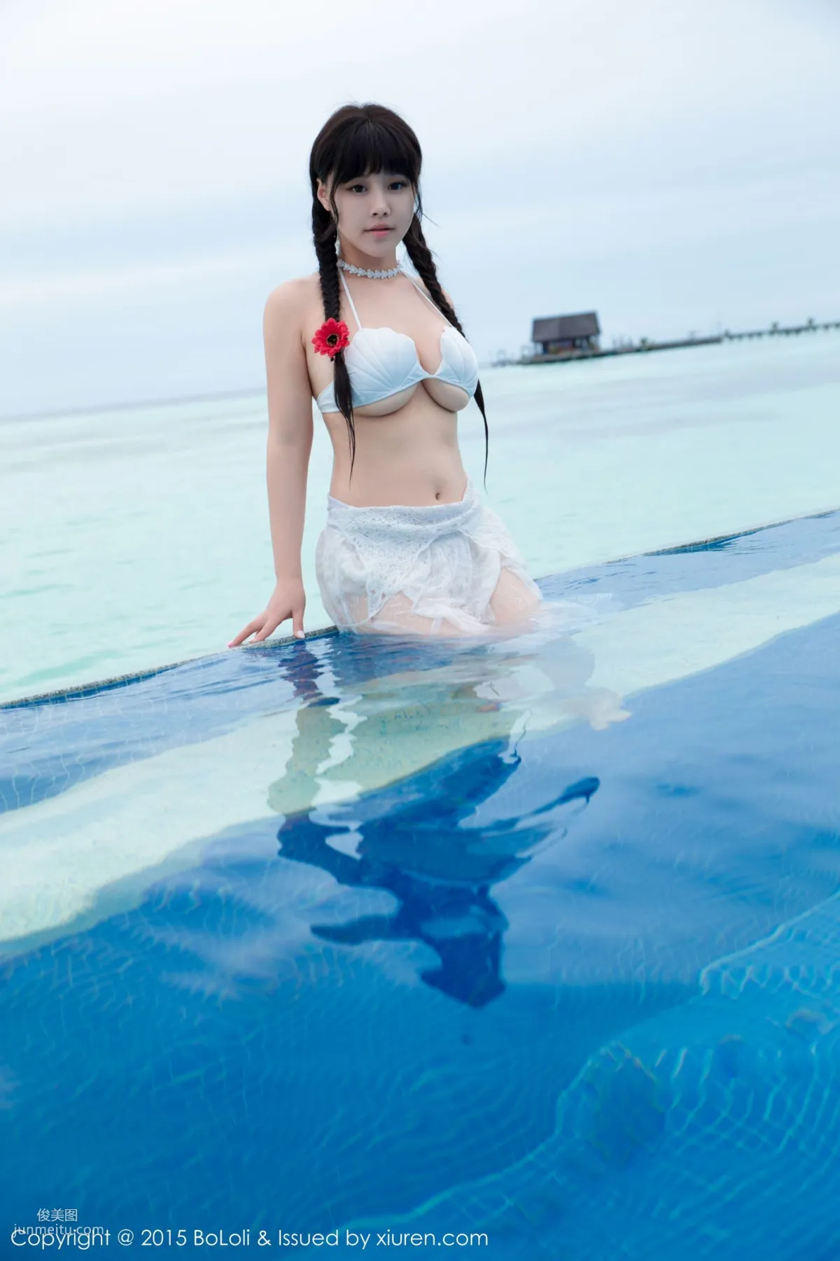 Barbie Keer, Maldives Travel Shoot, Beach and Sand Chapter [Boluoshe] Vol.057 Photo Set photo 9