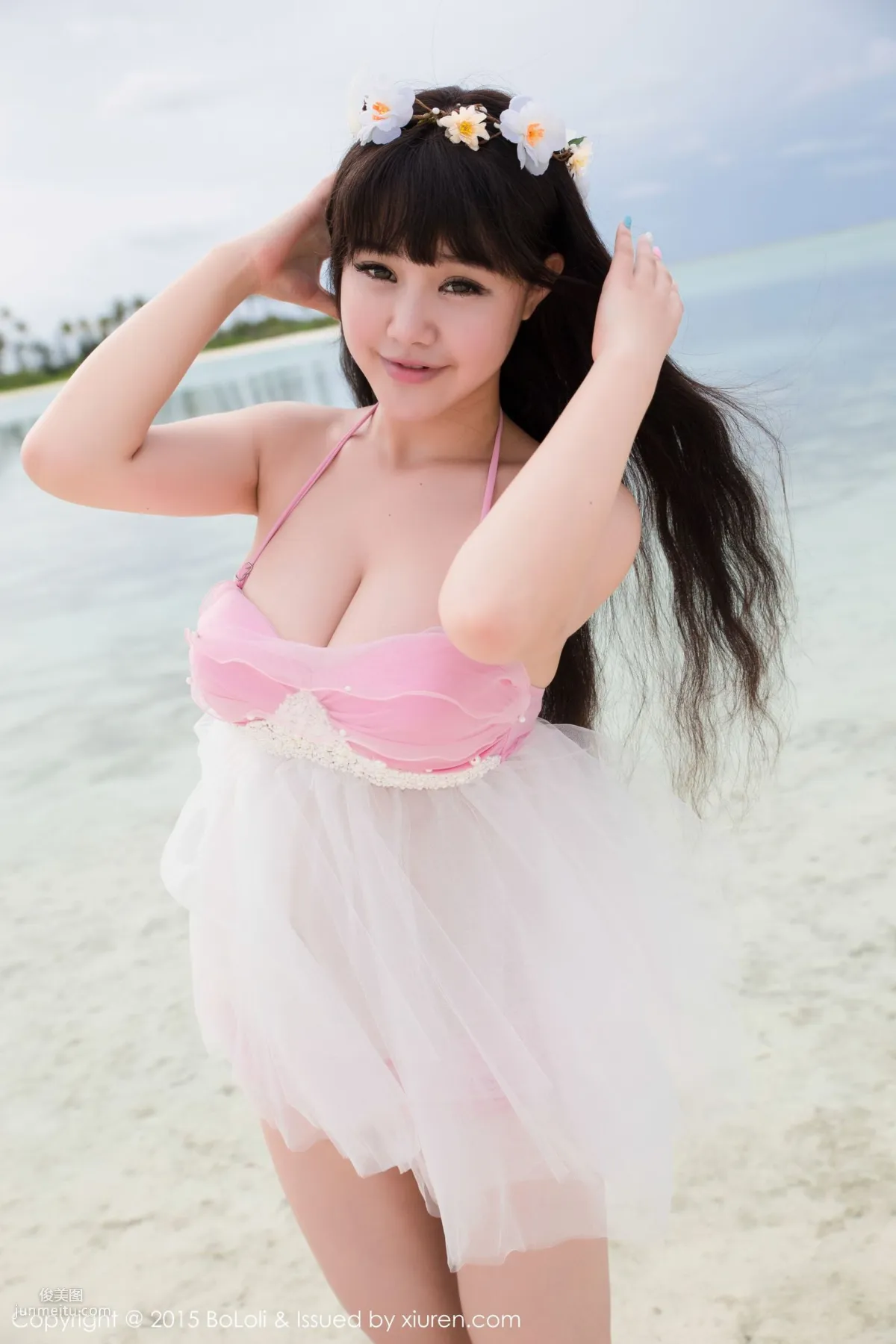 Barbie Keer, Maldives Travel Shoot, Beach and Sand Chapter [Boluoshe] Vol.057 Photo Set photo 39