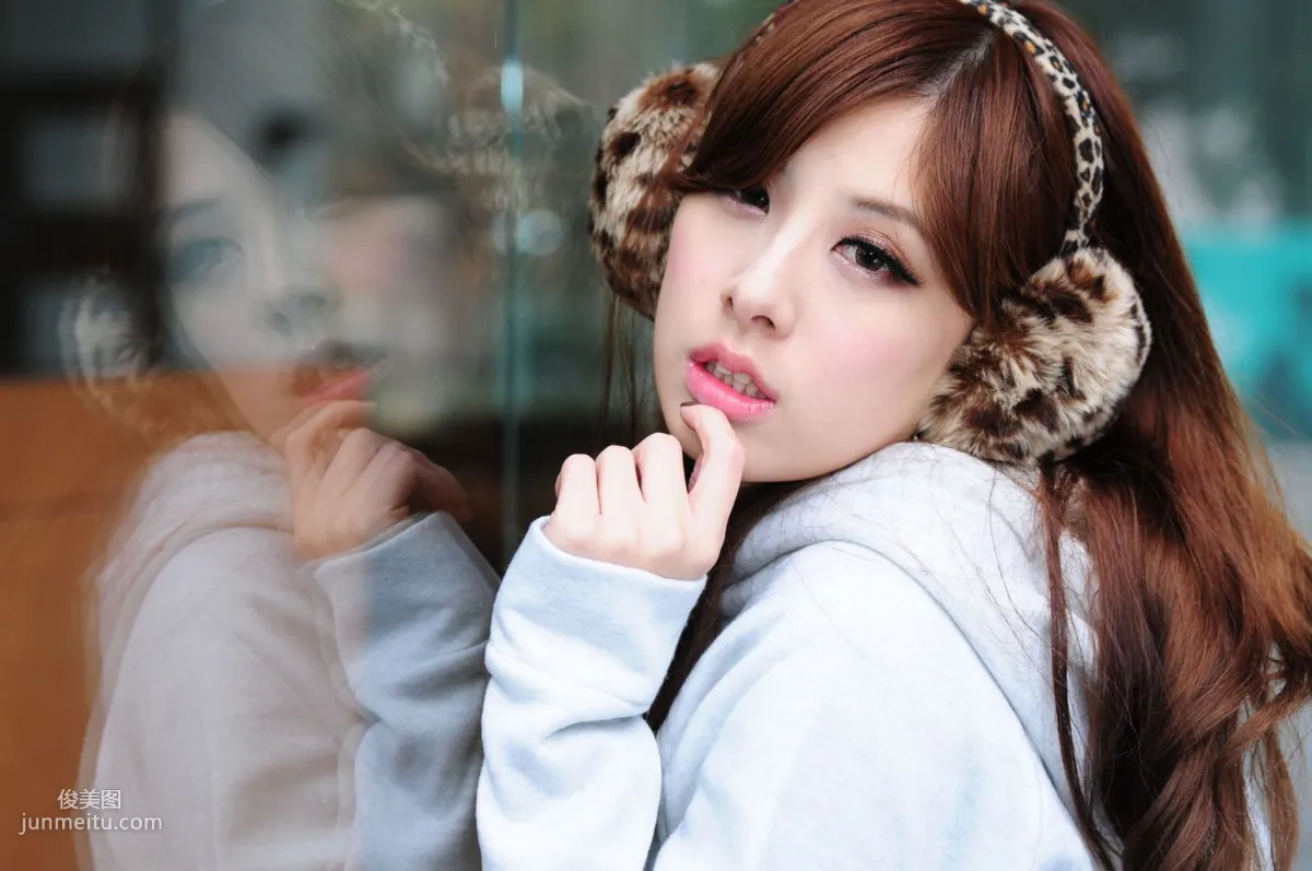 Taiwan Beauty Xiao Mi Kate su, Fresh Outdoor Shoot Photo Collection photo 23