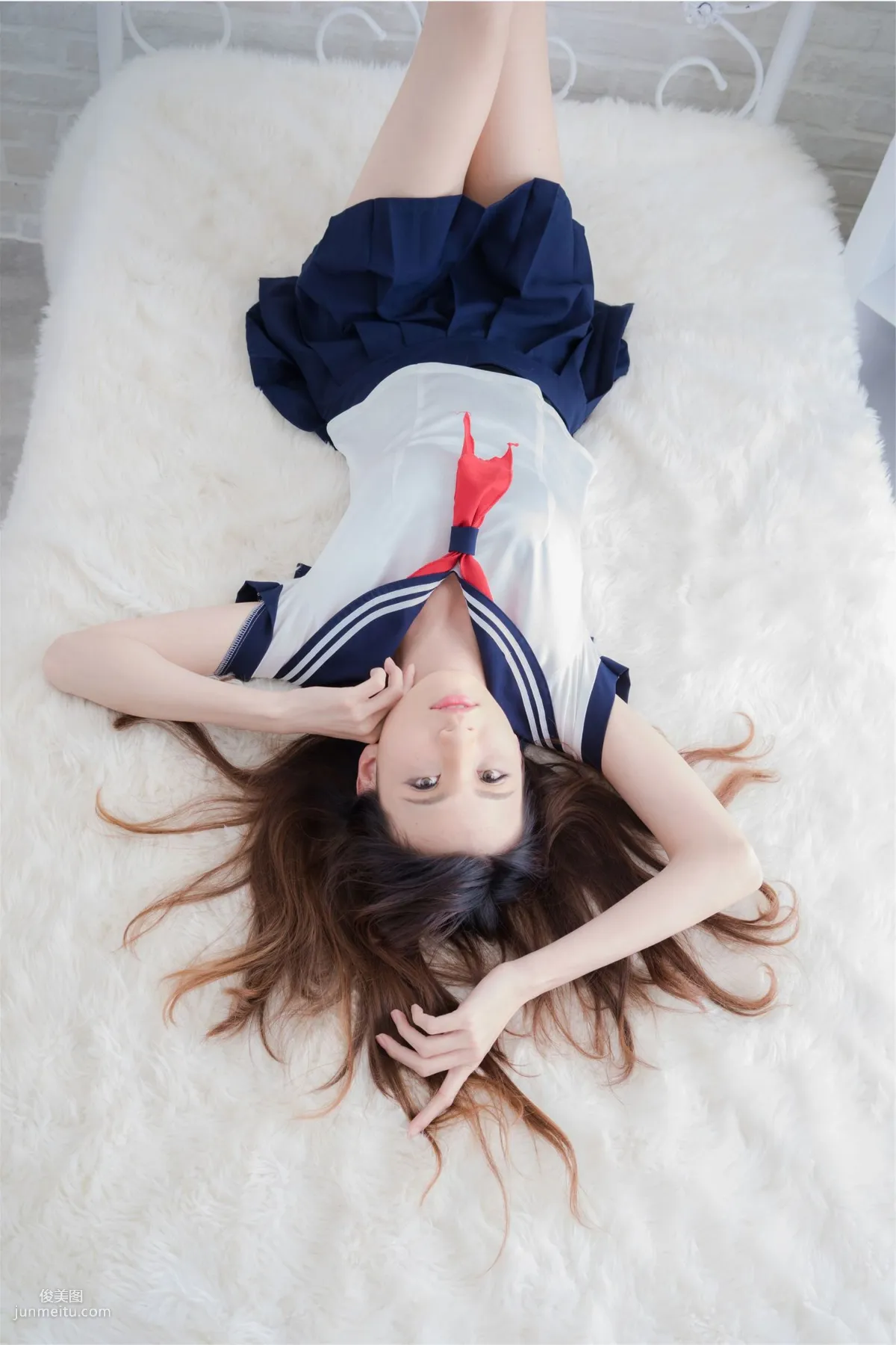 台灣正妹Candice蔡譯心《清新水手服學妹》寫真集 13