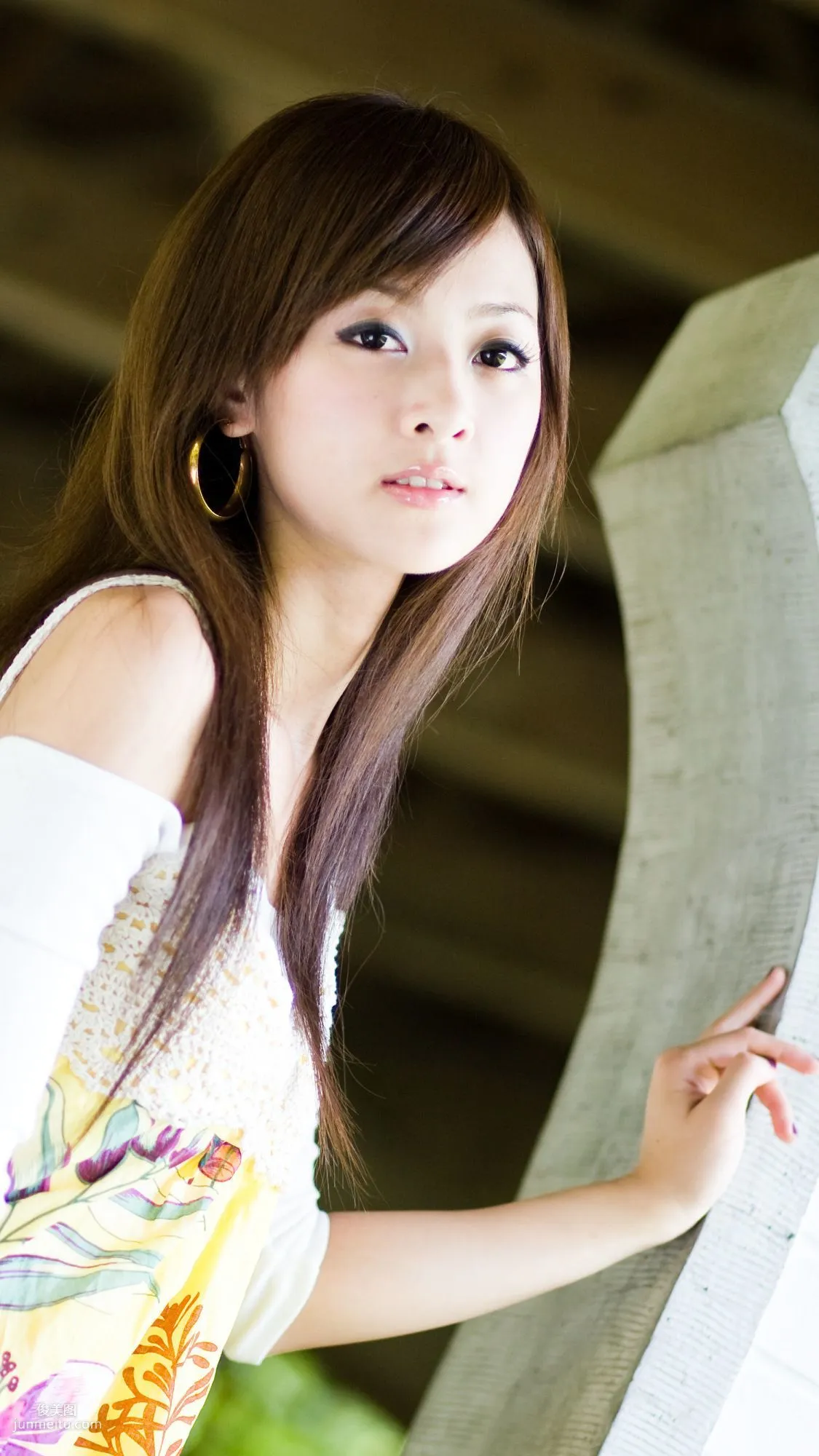 Mikako / Zhang Kaijie, Zhishan Garden, Aboriginal Park Outdoor Shoot Photo Set photo 3