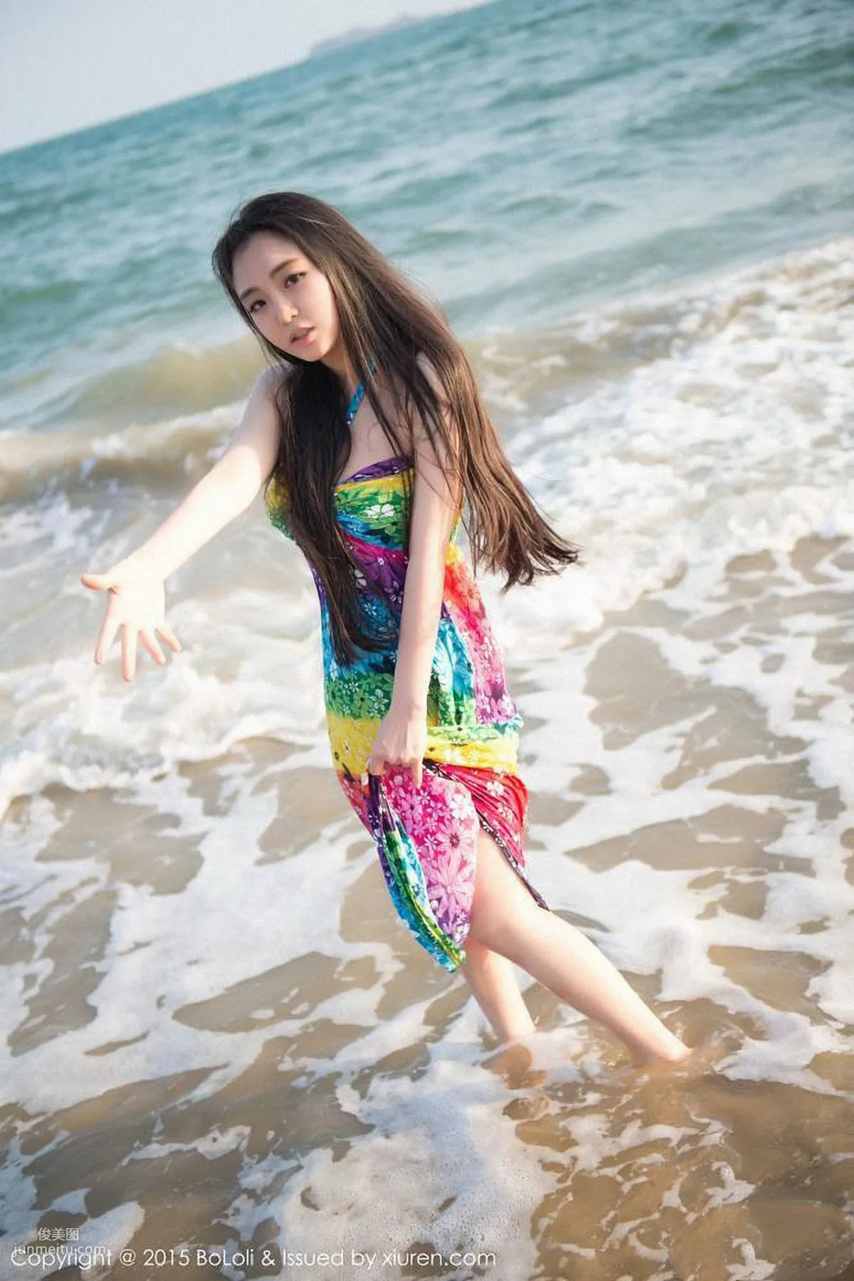 Xu Wenting Regina - Denim Hot Pants Girl [Boluoshe] Vol.028 Photo Set photo 29