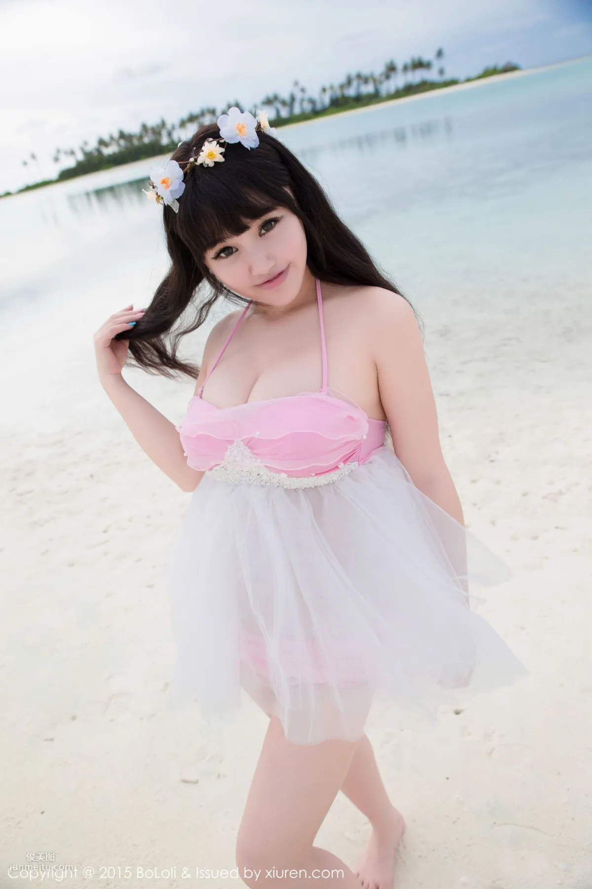 Barbie Keer, Maldives Travel Shoot, Beach and Sand Chapter [Boluoshe] Vol.057 Photo Set photo 34