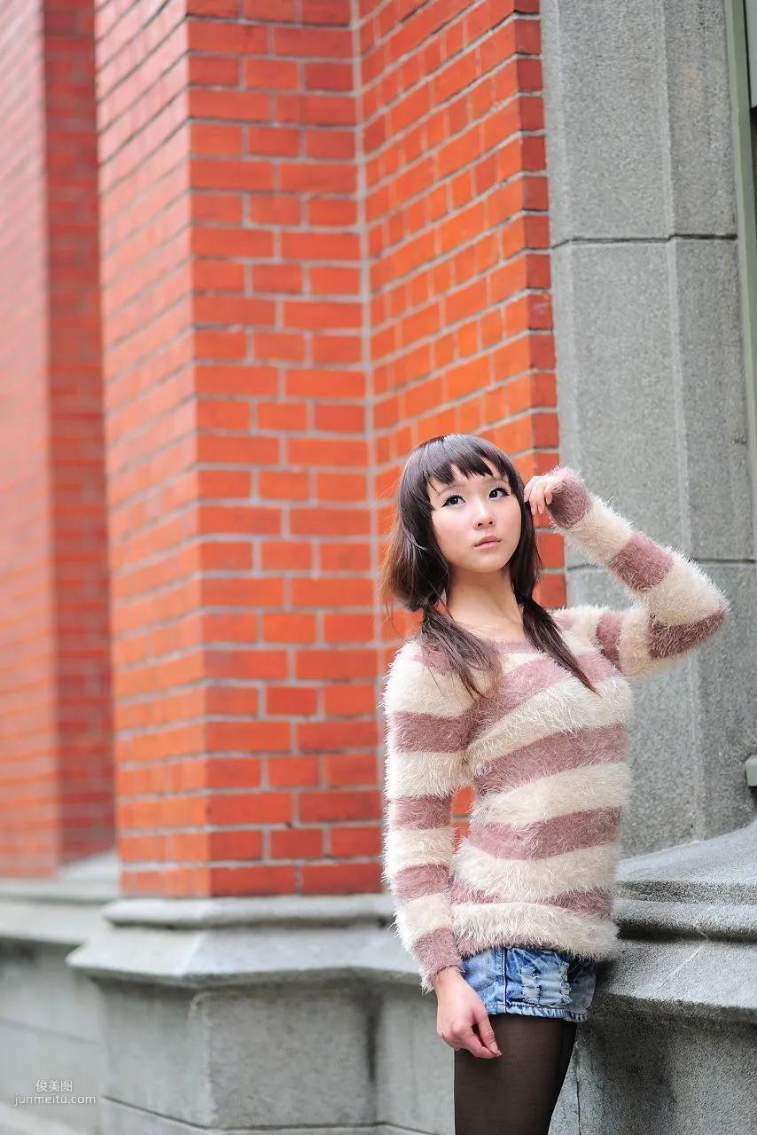 台湾黑丝芭比娃娃美女外拍写真集12