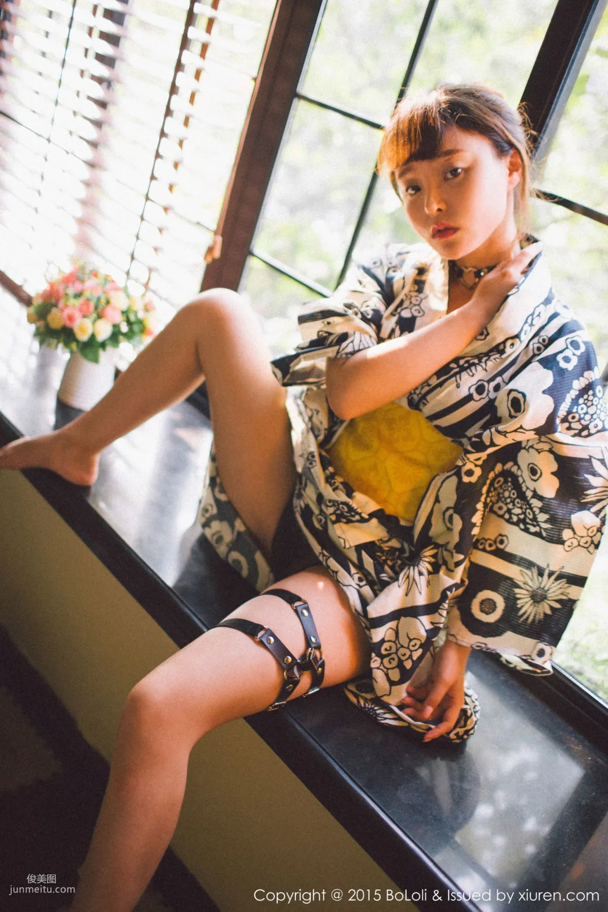 Liu Youqi Sevenbaby, Kimono Theme [Boluoshe] Vol.056 Photo Set photo 12