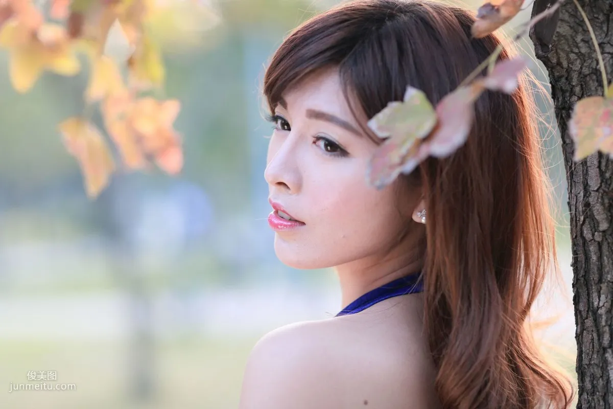Ice Beauty Candy Liao, Early Summer Park Outdoor Shoot Photo Set photo 8