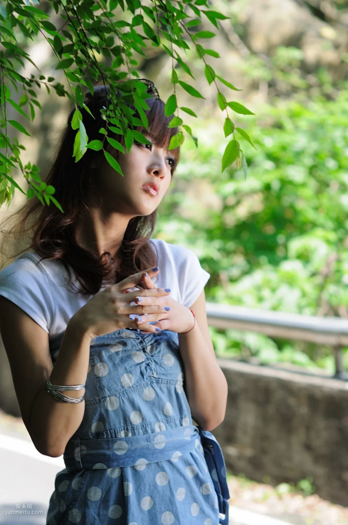 Taiwan Internet Celebrity Guozi MM, Children's Traffic Museum Street Snap Photo Set photo 29