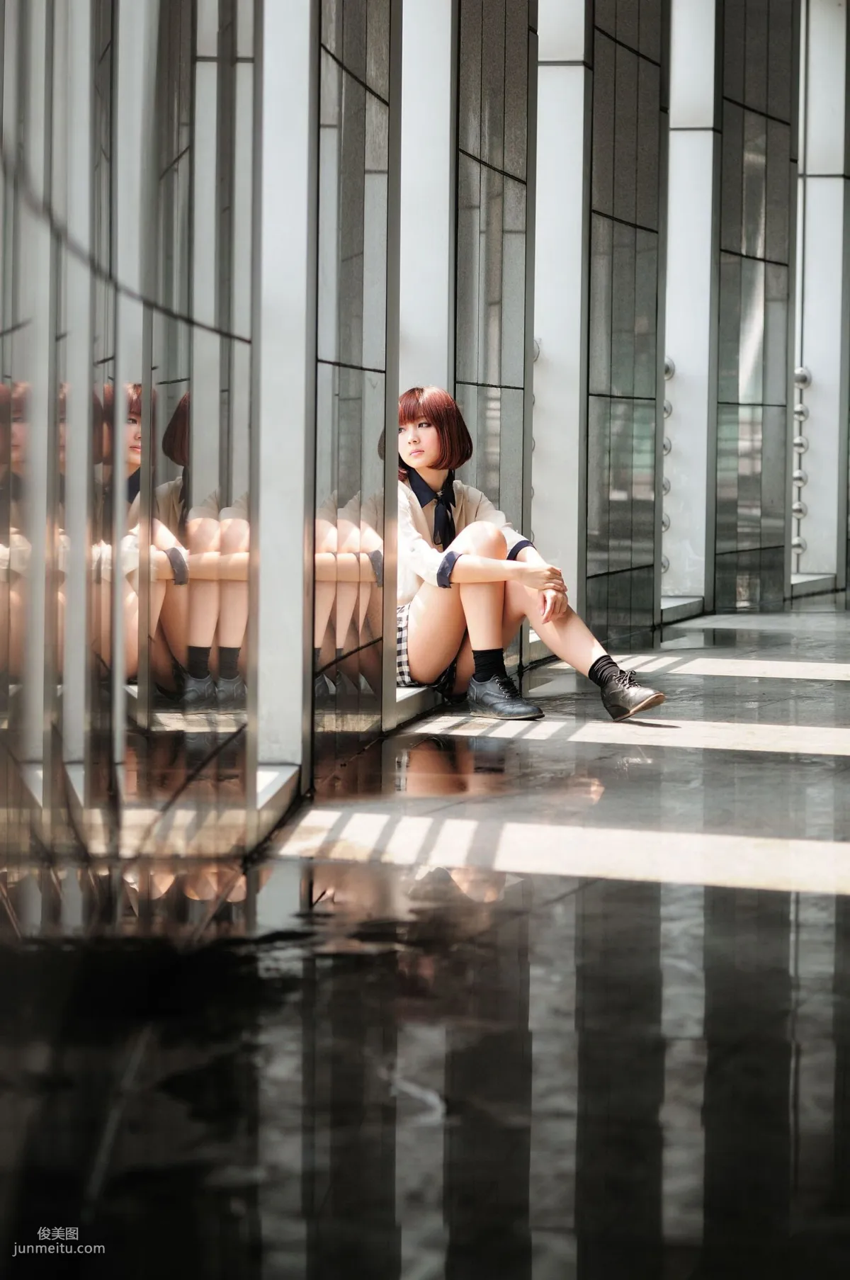 Short-Haired Beauty Xiaozhu patty, 2 Sets of Fresh Street Snap Photo Set photo 20