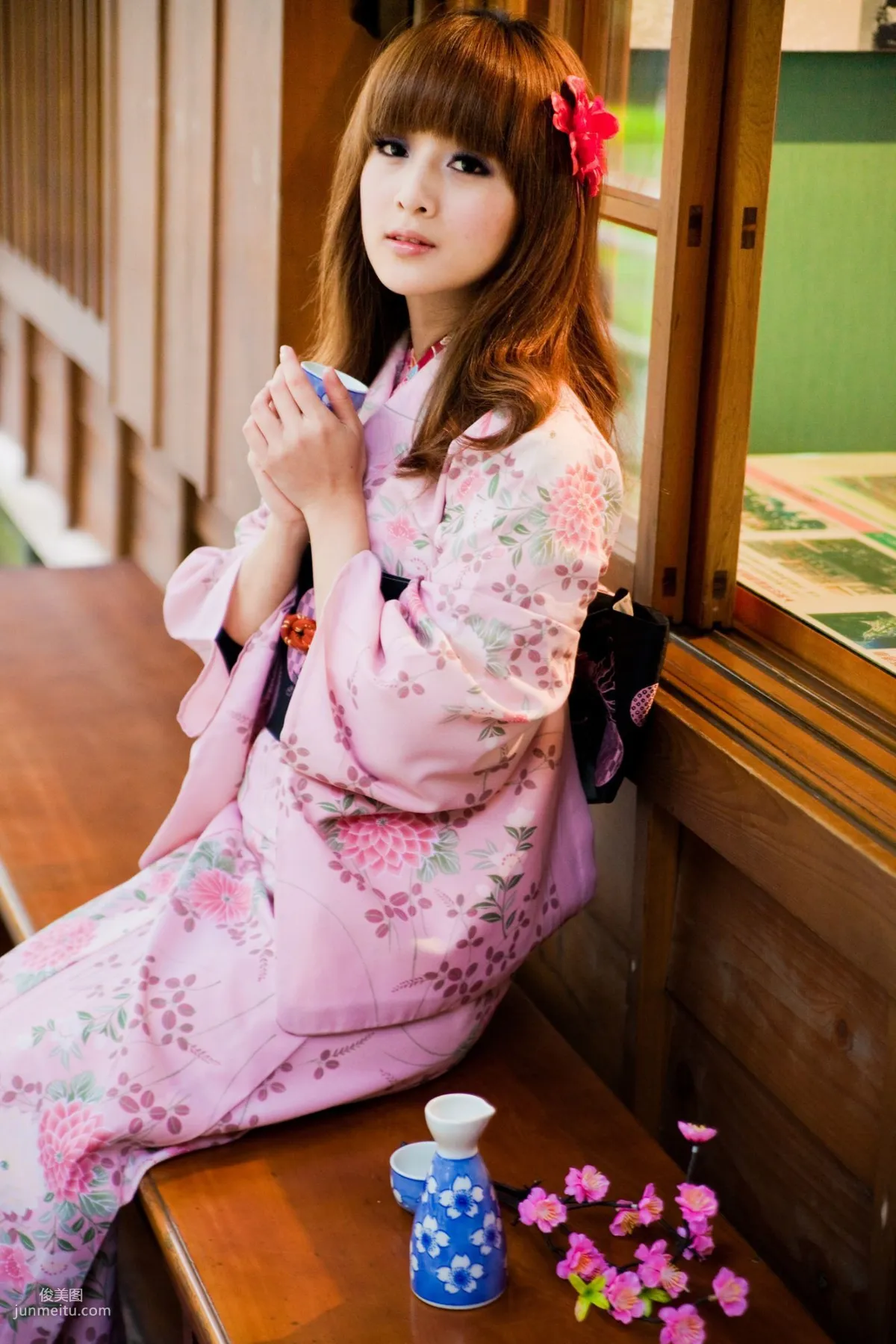 果子、小品、兔兔(品果兔)《宜蘭和服遊拍》写真集10