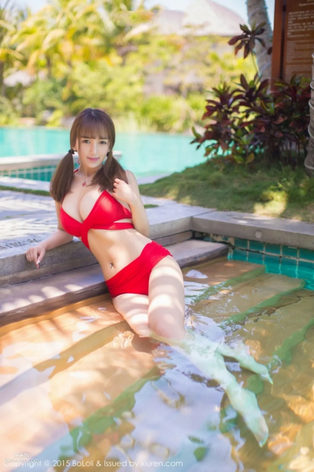 Monkey Xiao Panshu, Fresh and Sweet Bikini Sanya Travel Shoot [Boluoshe] Vol.027 Photo Set photo 30