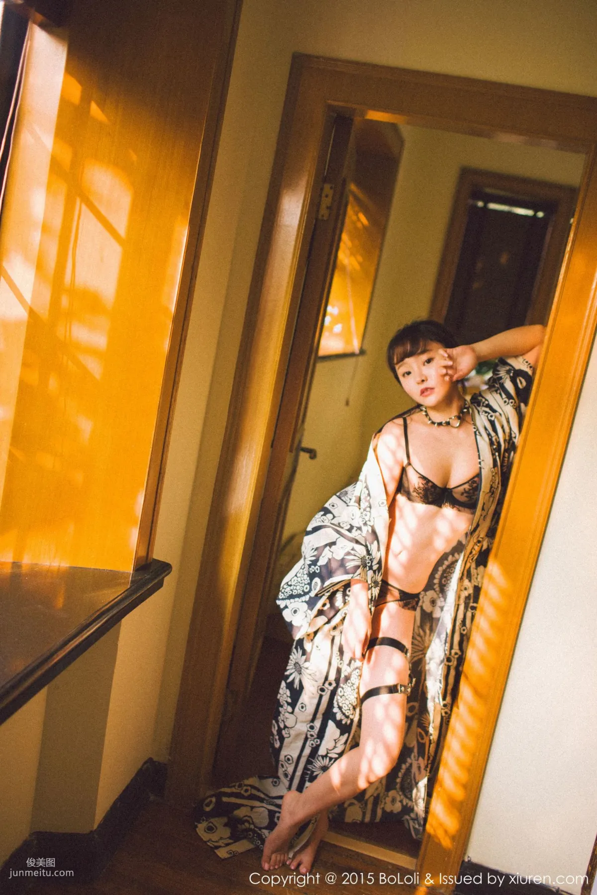 Liu Youqi Sevenbaby, Kimono Theme [Boluoshe] Vol.056 Photo Set photo 35