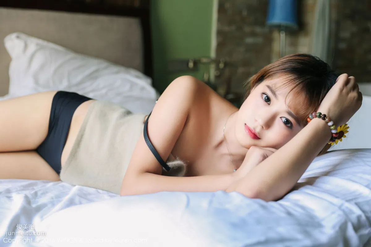 Ningmeng vivi - Top-Notch Short-Haired Handsome Model [WingS] Vol.019 Photo Set photo 45