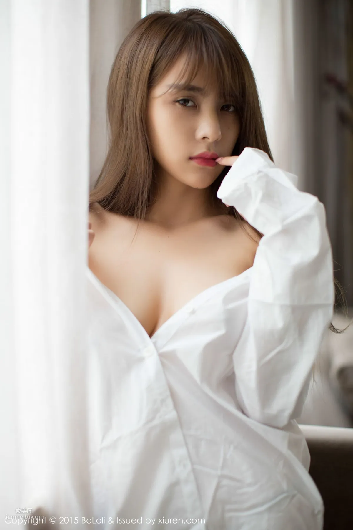 Xia Meijiang - Sexy Lingerie + White Shirt [Boluoshe] Vol.063 Photo Set photo 38