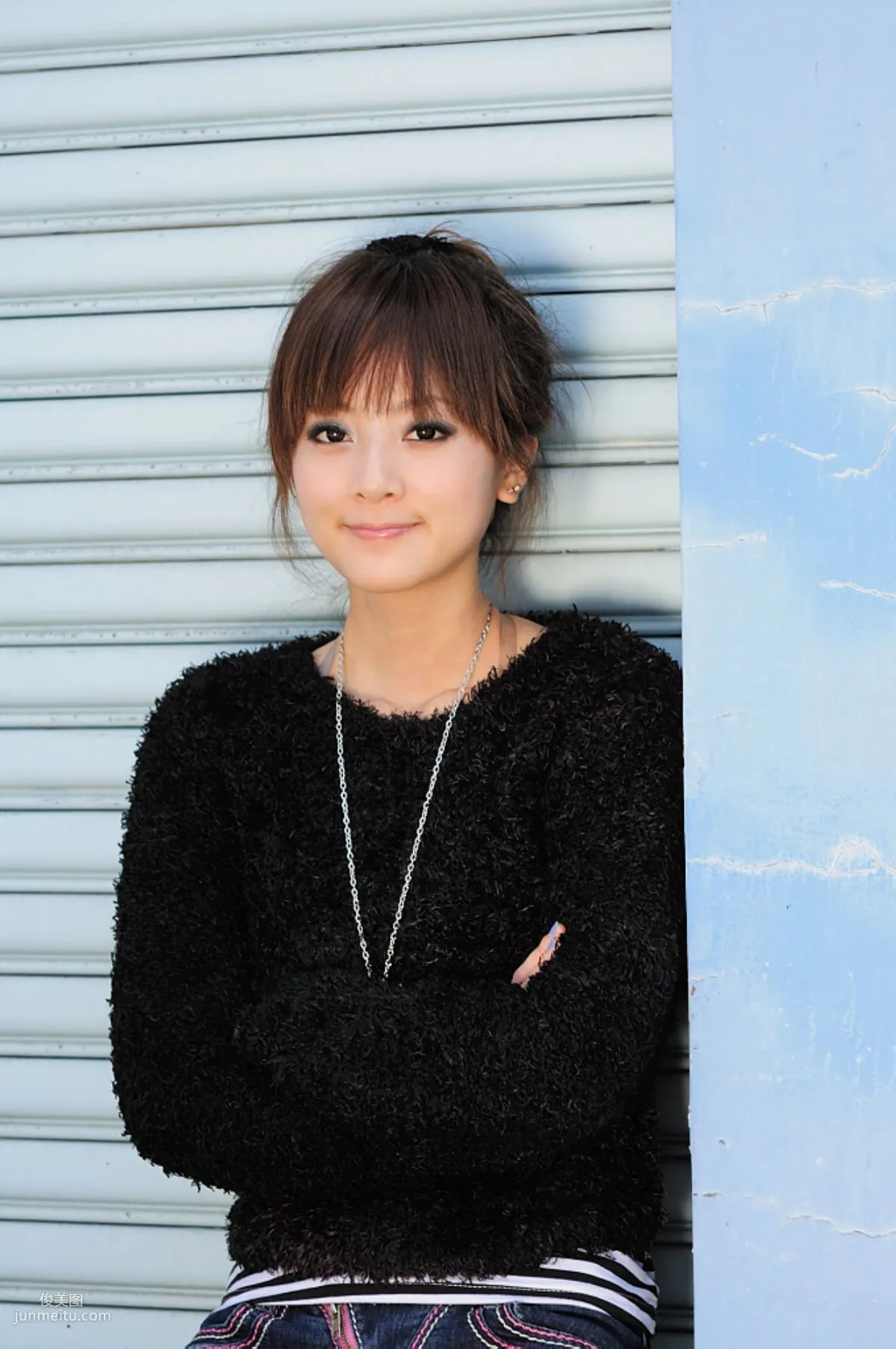 Taiwan Internet Celebrity Guozi MM, Children's Traffic Museum Street Snap Photo Set photo 7