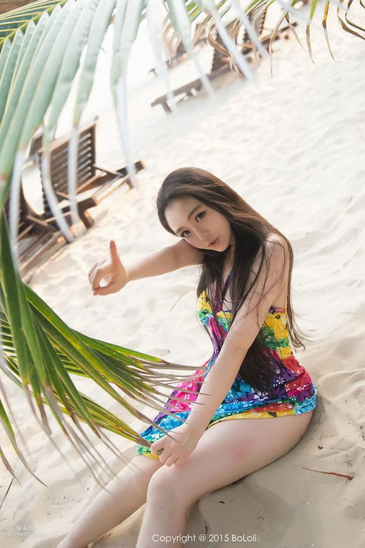 Xu Wenting Regina - Denim Hot Pants Girl [Boluoshe] Vol.028 Photo Set photo 37