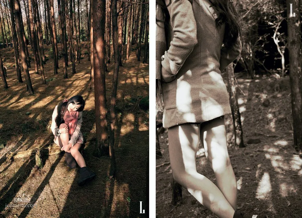 Taiwan Beauty Tuna/Xu Weiyin Little Fresh and Beautiful Outdoor Shoot Photos Collection photo 13