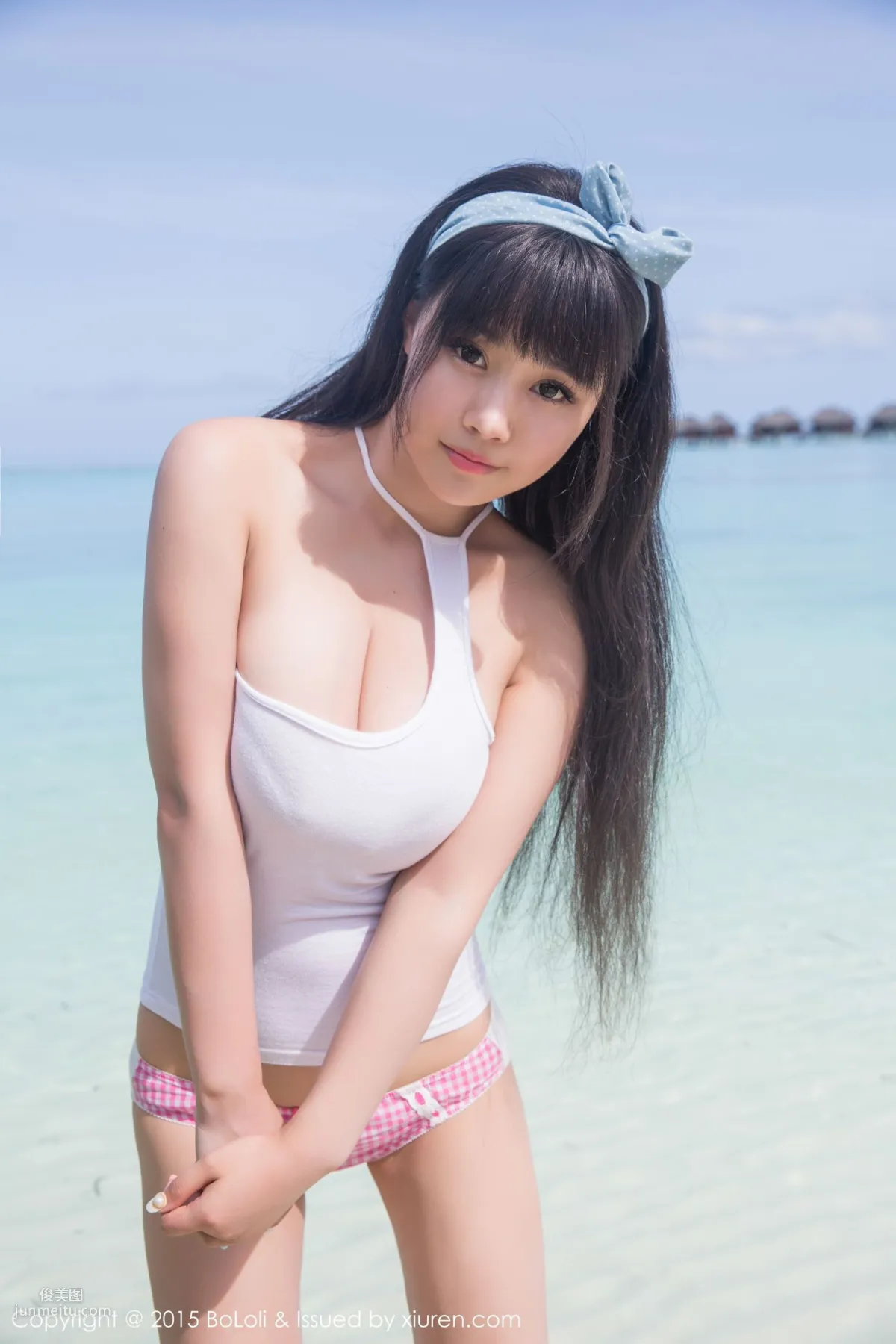 Barbie可儿《马尔代夫旅拍》第二套 [BoLoli波萝社] Vol.050 写真集15
