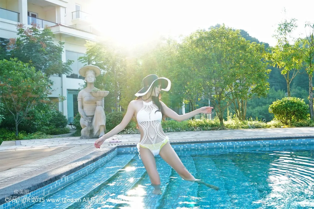 Cheryl Qingshu, Yunman Travel Shoot, Hot Pants + Bikini [TGOD] Photo Set photo 33