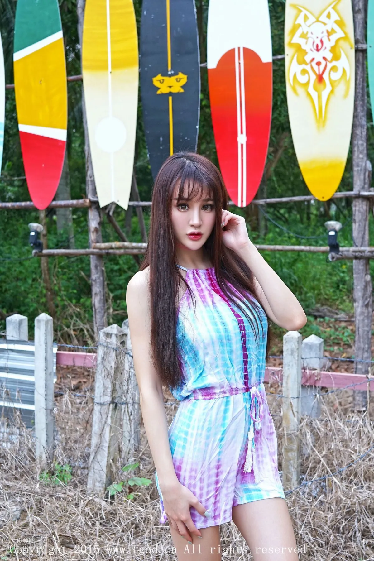Cheryl Qingshu, Goddess Takes You to Experience Exotic Charm [TGOD] Photo Set photo 36